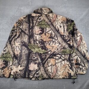 Big Bill Mens XL Camo Fleece Full Zip Jacket CWNF01 Real Tree Hunting Coat